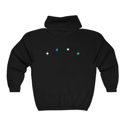 SAUVAGE - POKER Full Zip Hoodie